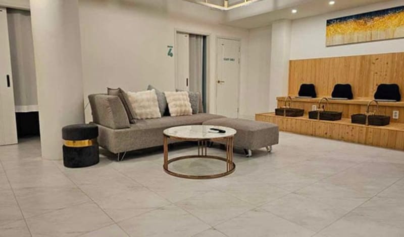 제주 꽃길 마사지 내부 홀 사진